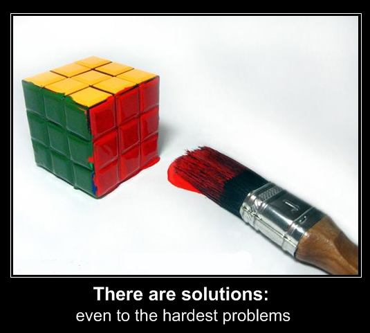 Simple solutions for hard problems