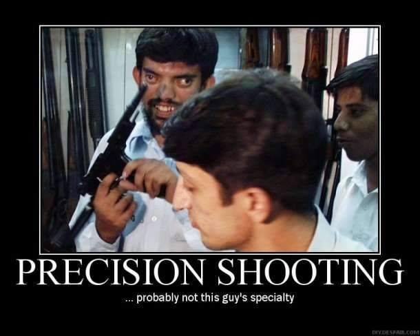 precision not this guys specialty
